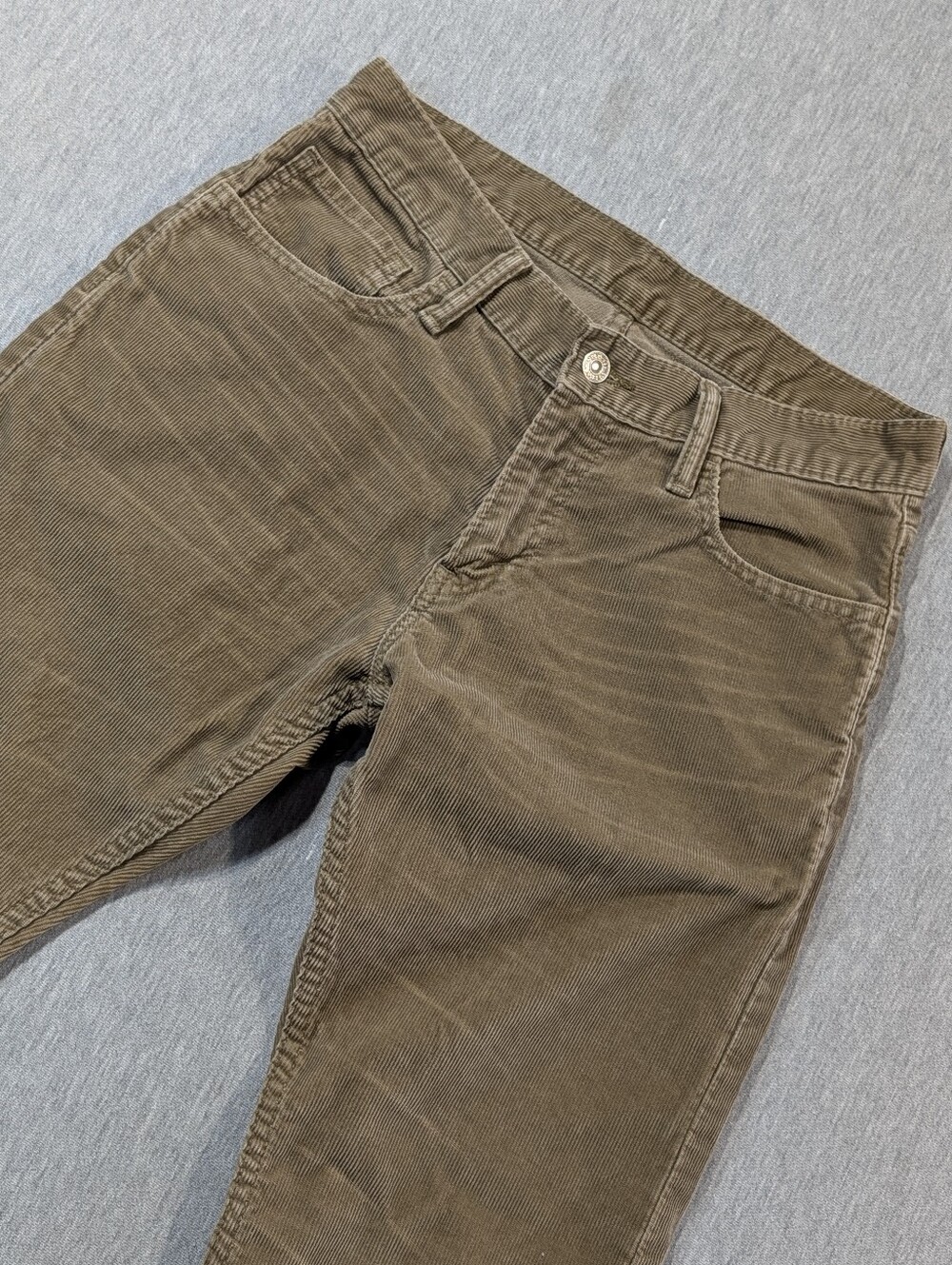 Levi's 514 Tanned Corduroy Pants Men's 30 X 30 Slim Straight